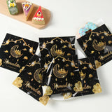 50pcs Eid Mubarak Gift Bags Plastic Bag Cookie Candy Ramadan Kareem Decoration