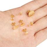 50pcs Stainless Steel Blank Post Earring Stud Base Pins for DIY Jewelry Making