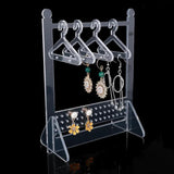 8pcs Acrylic Earring Jewelry Hanger Display Stand Organizer