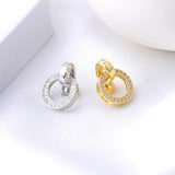 CZ Fastener Clasps for Jewelry Making