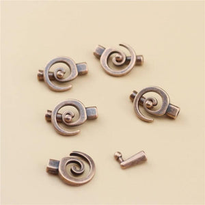 5set/lot Antique Silver Bracelets End Clasp Hooks Findings For Jewelry