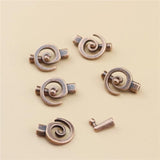 5set/lot Antique Silver Bracelets End Clasp Hooks Findings For Jewelry