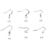 50Pcs Surgical Stainless Steel Hypoallergenic French Hook Earwires