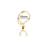 10pcs Stainless Steel Earring Hooks & Charms for DIY Jewelry Making