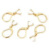 10pcs Stainless Steel Earring Hooks & Charms for DIY Jewelry Making