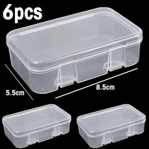 Plastic Jewelry Storage Box Case Container Packaging Box