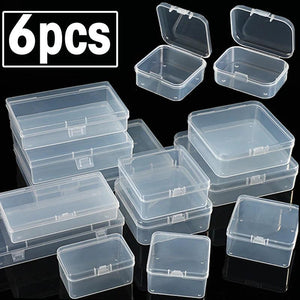 Plastic Jewelry Storage Box Case Container Packaging Box