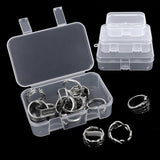 Plastic Jewelry Storage Box Case Container Packaging Box