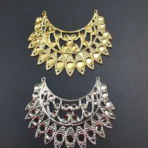 10Pcs/lot 45x60mm Filigree Metal DIY Jewelry Making Accessories