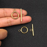 10 Pcs Stainless Steel OT Toggle Clasps Hooks for Jewelry Making