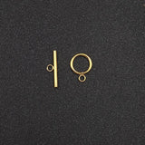 10 Pcs Stainless Steel OT Toggle Clasps Hooks for Jewelry Making