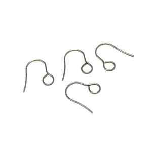 100pcs Stainless Steel Earring Hooks for Jewelry Making
