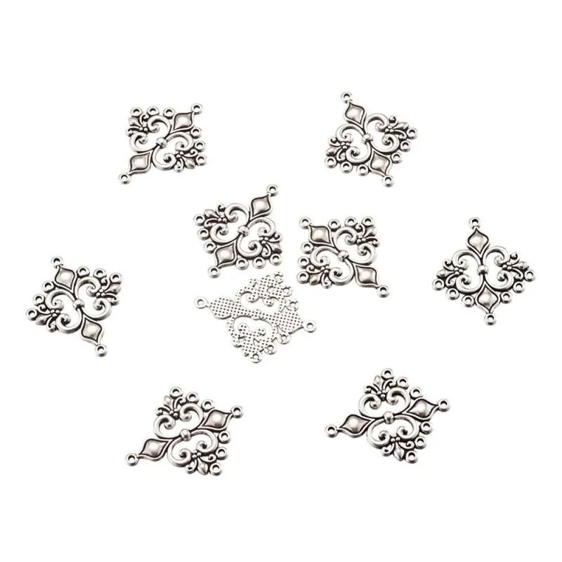 10pcs Tibetan Style Chandelier Component Links for Earring Making