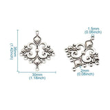 10pcs Tibetan Style Chandelier Component Links for Earring Making