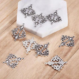10pcs Tibetan Style Chandelier Component Links for Earring Making