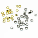 100pcs Stainless Steel Bead Caps 3-10mm Colorfast DIY Supplies