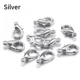 50pcs Lobster Clasps for Jewelry Making DIY Necklace Bracelet