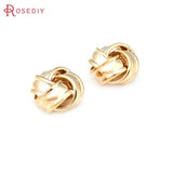 6PCS 18K Color Nose Rings Stainless Steel Nose Studs Body Jewelry Set
