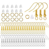 100/300 Hypoallergenic Earring Hook Ear Wires Open Jump Rings