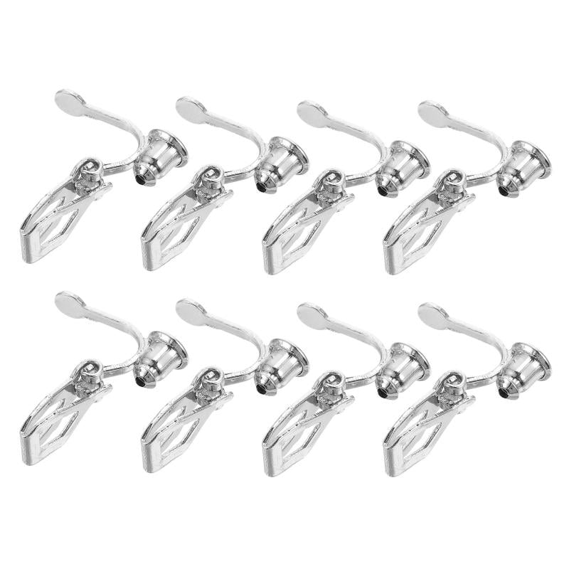 Ear Clip Adapter Clip-on Base Earring DIY Triangle Findings