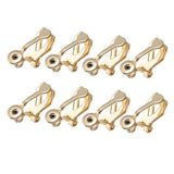 Ear Clip Adapter Clip-on Base Earring DIY Triangle Findings