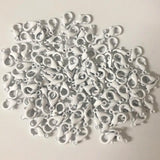 30pcs Stainless Steel Lobster Clasp Hooks for DIY Jewelry Making