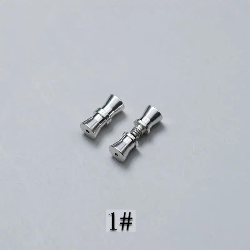 925 Silver Ornament Connector Buckle Bracelet Necklace Clasps DIY Findings