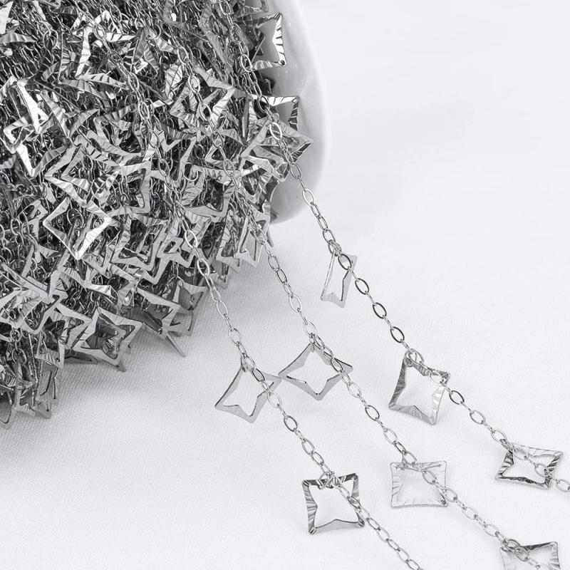2M Stainless Steel Chain for Necklace Bracelet Making