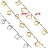 2M Stainless Steel Chain for Necklace Bracelet Making