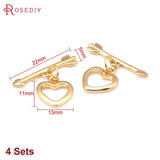 18K Brass Toggle Clasps for Bracelet