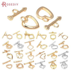 18K Brass Toggle Clasps for Bracelet