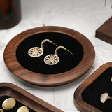Solid Wood Jewelry Tray Bracelet Ring Display Organizer Holder
