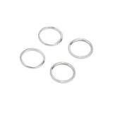 50pcs Stainless Steel 12mm Round Jump Rings for DIY Jewelry Making