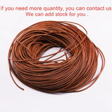 2-5m Cow Leather Thong Cord for Jewelry Making