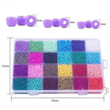 Sweet Style DIY Jewelry Bead Set - Natural Element Handheld Chain Hair Accessori