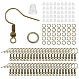 600Pcs Hypoallergenic Earring Hook Kit Mix-color Ear Wires Fish Hooks