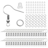 600Pcs Hypoallergenic Earring Hook Kit Mix-color Ear Wires Fish Hooks