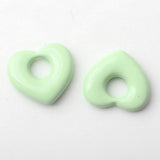10pcs Alloy Big Hole Love Pendant DIY Jewelry Accessories
