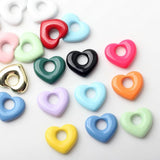 10pcs Alloy Big Hole Love Pendant DIY Jewelry Accessories