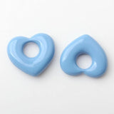 10pcs Alloy Big Hole Love Pendant DIY Jewelry Accessories
