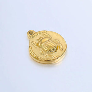 3Pcs Scarab Beetle Pendant DIY Choker Necklace Bracelet Findings