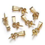 Stainless Steel Pendant Screw Eye Pins for Jewelry Making DIY