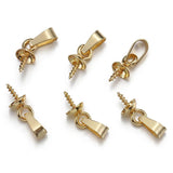 Stainless Steel Pendant Screw Eye Pins for Jewelry Making DIY