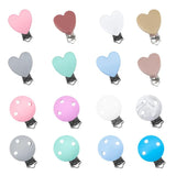 5Pcs/lot Silicone Clips Baby Pacifier Holder BPA-Free