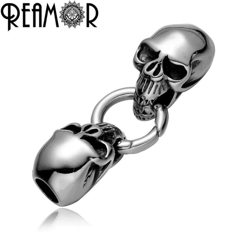 Stainless Steel Eagle Skull Wolf Head Connectors for Bracelet Jewelry Making