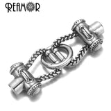 Stainless Steel Eagle Skull Wolf Head Connectors for Bracelet Jewelry Making