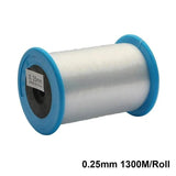 Large Roll Transparent Crystal Non-elastic Fish Line for DIY Bead Ring Jewelry