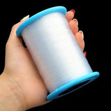 Large Roll Transparent Crystal Non-elastic Fish Line for DIY Bead Ring Jewelry