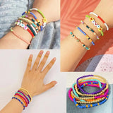 24-grid 3mm Glass Rice Bead Set DIY Necklace Jewelry Accessories