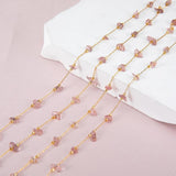 2M 1M Irregular Stone Chain Mixed Natural Stones Necklace Bracelet